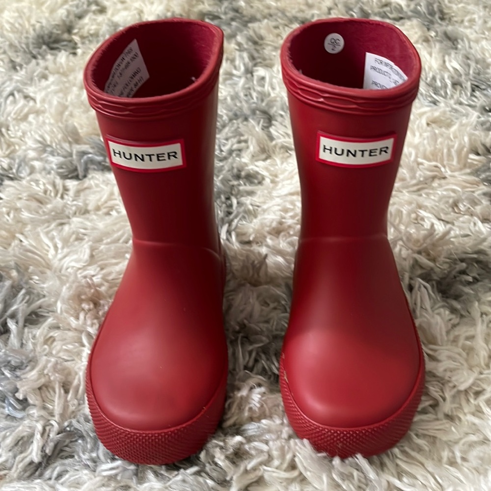 Hunter rain boots